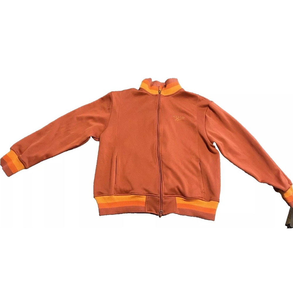 Retro Color Vintage Reebok Zip Jacket Track Men’s /womensJacket Medium Size